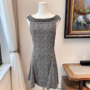 Sybilla Leopard Print Mini Dress – Size Medium